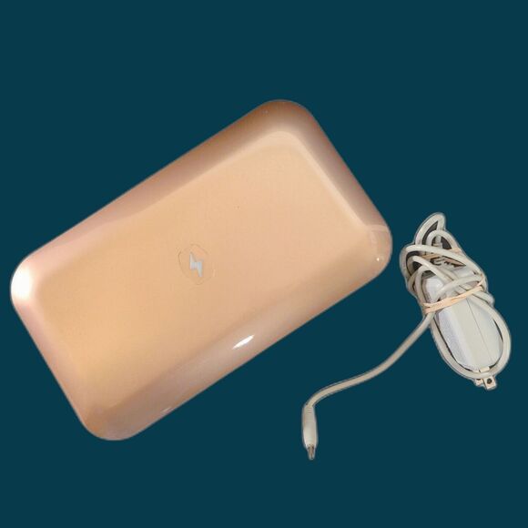 PhoneSoap Cell Phone Sanitizer Model 500-3 Dual Cell Phone Charger & Cord Gold - Picture 2 of 3